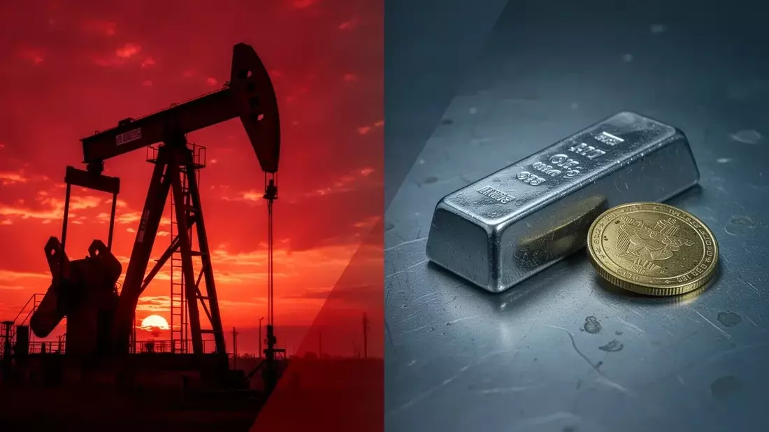 La plata en la encrucijada: los grandes bancos elevan sus dianas a 100 dólares mientras la Fed aprieta Illustration mit AI erstellt übermittelt durch boerse-global.de