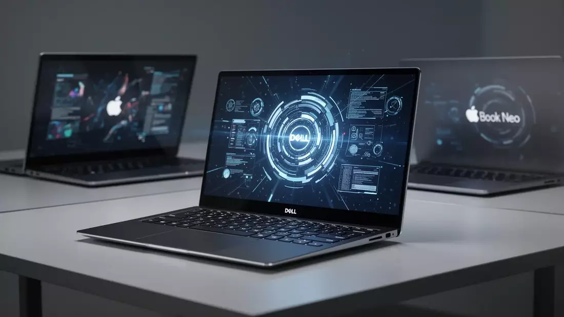XPS 13: Dells dünnster Laptop wiegt nur 1 kg und kostet 640 Euro - Bild: über boerse-global.de