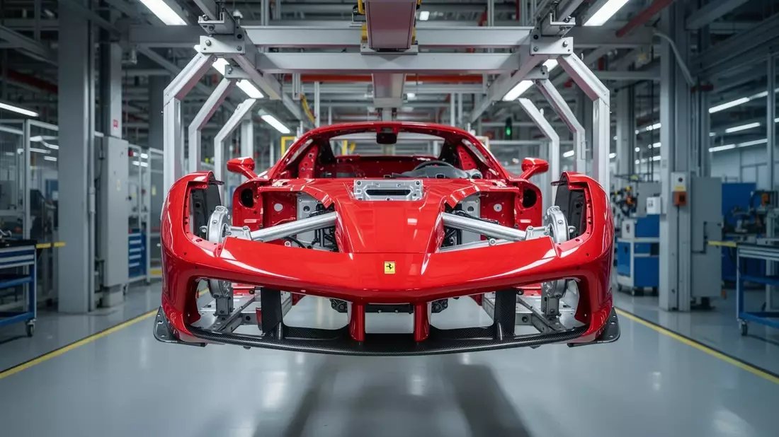 Ferrari: 5,66 Millionen für 20.321 Aktien Illustration mit AI erstellt übermittelt durch boerse-global.de