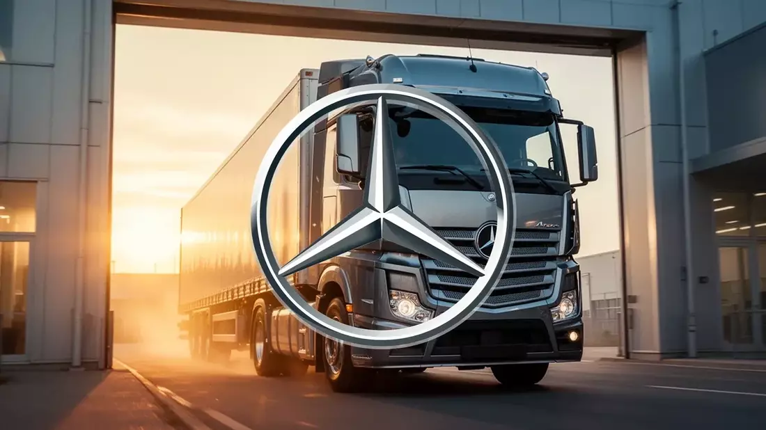 Mercedes-Benz Scrambles to Offset China Weakness With US Logistics Overhaul and AI Push Illustration mit AI erstellt übermittelt durch boerse-global.de