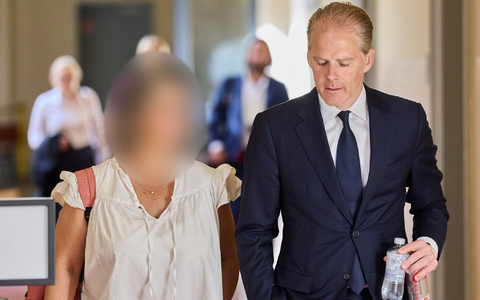 Die unter dem fiktiven Namen bekannte Zeugin «Olga» erschien vor Gericht. - Foto: Georg Wendt/dpa