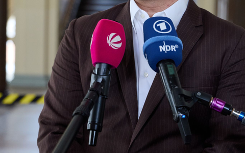 Anwalt Philip von der Meden vertritt Blocks Ex-Mann. - Foto: Georg Wendt/dpa