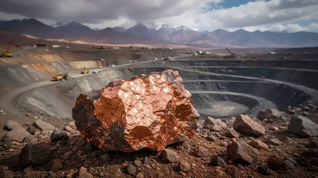 Super Copper Aktie: 14 Prozent weniger Kupfer in Chile - Bild: über boerse-global.de