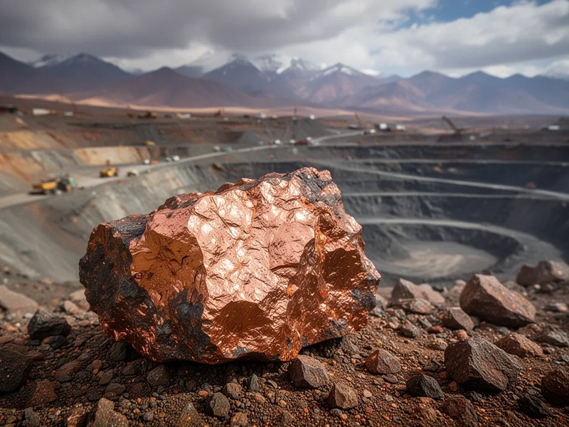 Super Copper Aktie: 14 Prozent weniger Kupfer in Chile - Foto: über boerse-global.de