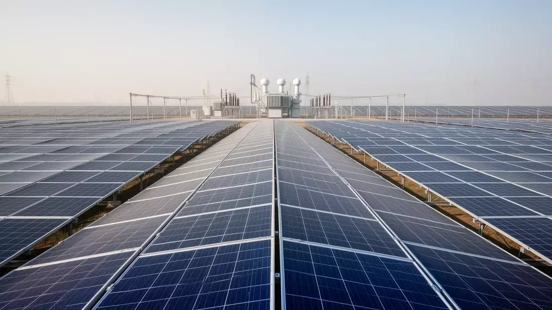 T1 Energy: el respaldo arancelario no frena el castigo bursátil tras la ofensiva de Fuzzy Panda Illustration mit AI erstellt übermittelt durch boerse-global.de