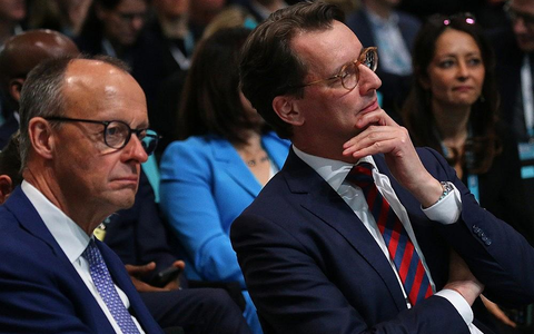 Friedrich Merz und Hendrik Wüst (Archiv) - Foto: via dts Nachrichtenagentur