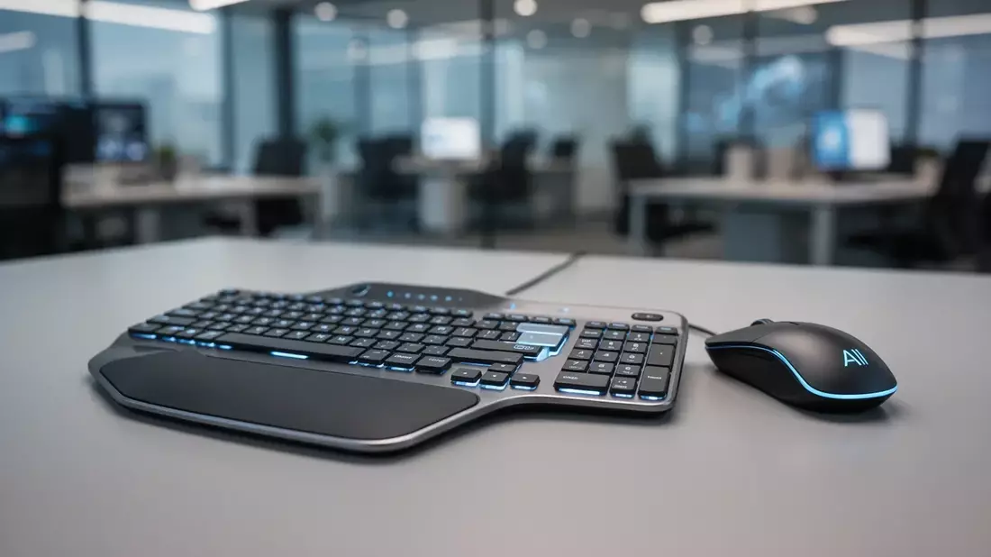 Logitech MK880: Ergonomie-Set mit KI-Taste ab sofort für 109,99 Euro - Bild: über boerse-global.de