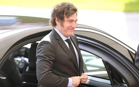 Javier Milei 2024 in Berlin (Archiv) - Foto: via dts Nachrichtenagentur