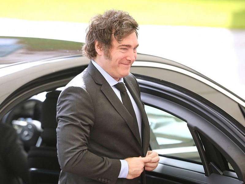 Javier Milei 2024 in Berlin (Archiv) - Foto: via dts Nachrichtenagentur
