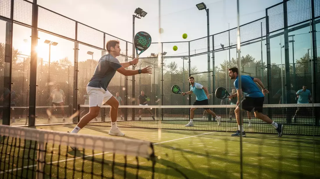 Padel-Tennis: Schnelle Ballwechsel trainieren Gehirn und Psyche - Bild: über boerse-global.de