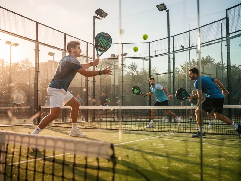 Padel-Tennis: Schnelle Ballwechsel trainieren Gehirn und Psyche - Foto: über boerse-global.de