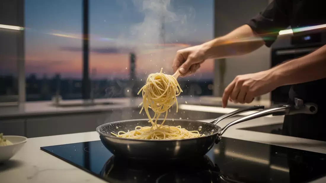 Pasta-Physik: 2–3% Stärke machen Cacio e Pepe perfekt - Bild: über boerse-global.de