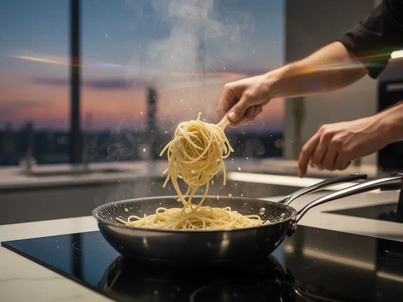 Pasta-Physik: 2–3% Stärke machen Cacio e Pepe perfekt - Foto: über boerse-global.de