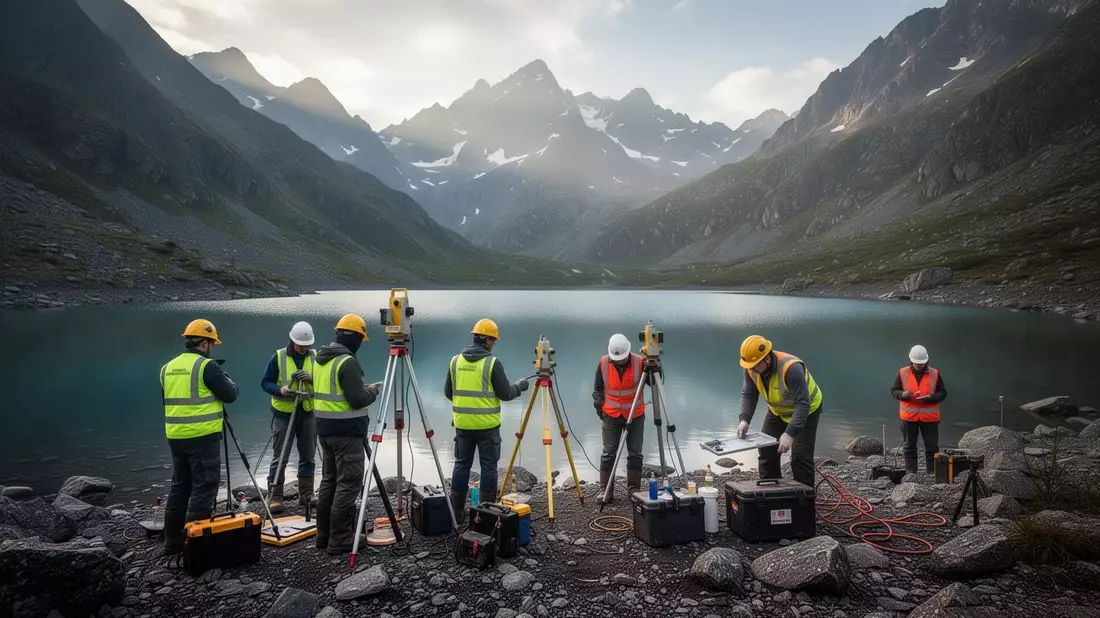 Discovery Energy Metals: Explorationsteams zum Crystal-Lake-Projekt - Bild: über boerse-global.de