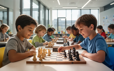 Schach im Sommer: Strategiespiele trainieren Konzentration von Kindern - Foto: über boerse-global.de