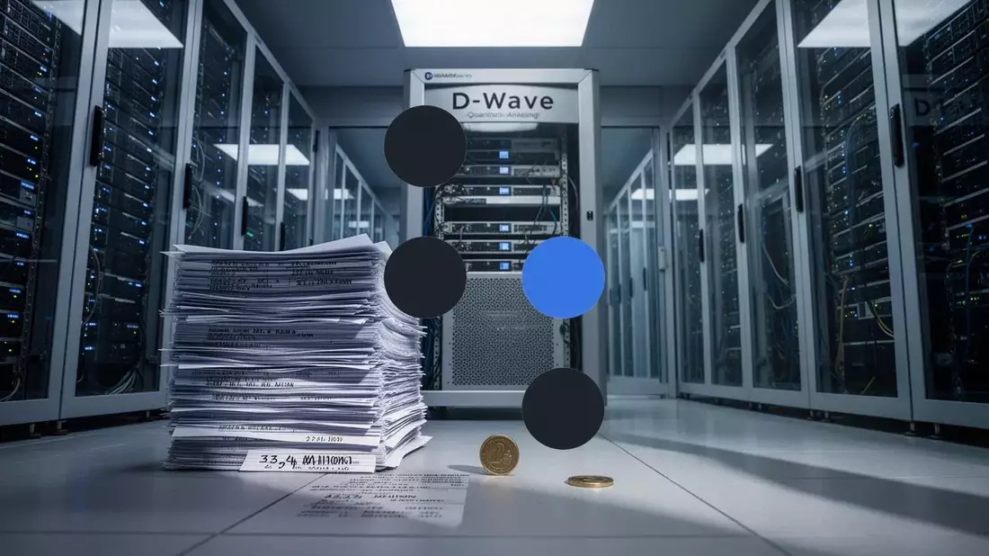 D-Wave Quantum: dudas académicas, subidas del 60% y un programa de 2.000 millones Illustration mit AI erstellt übermittelt durch boerse-global.de
