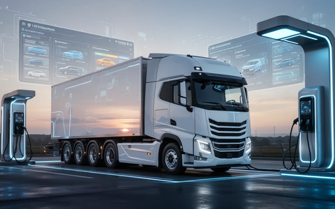 E-Lkw-Umstieg: Nur 2% der 3,8 Millionen Lastwagen fahren elektrisch - Foto: über boerse-global.de