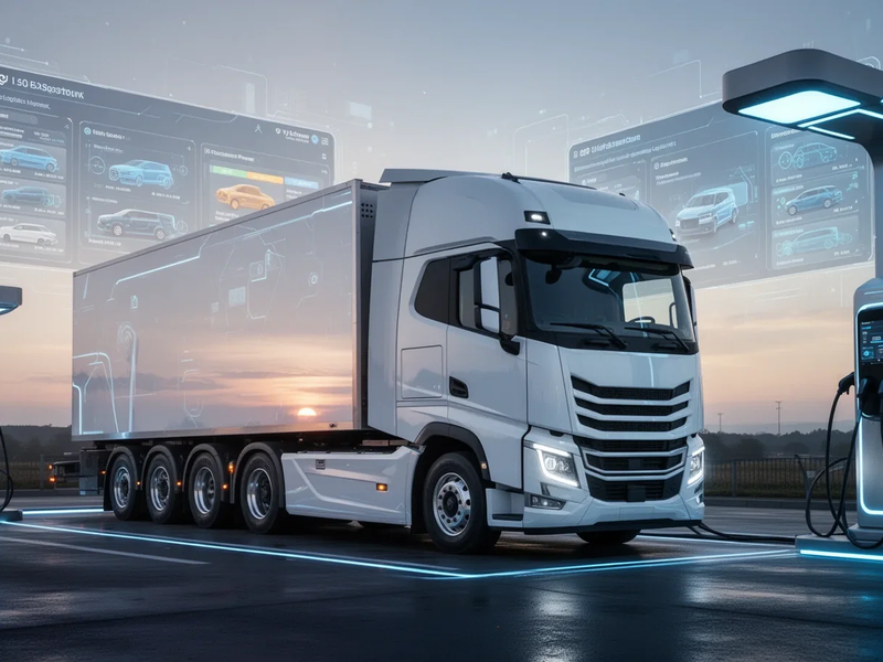 E-Lkw-Umstieg: Nur 2% der 3,8 Millionen Lastwagen fahren elektrisch - Foto: über boerse-global.de