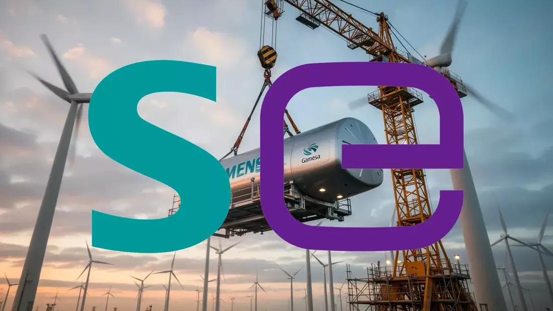 Siemens Energy's Buyback Ends as Record Orders Fail to Lift a Stretched Stock Illustration mit AI erstellt übermittelt durch boerse-global.de