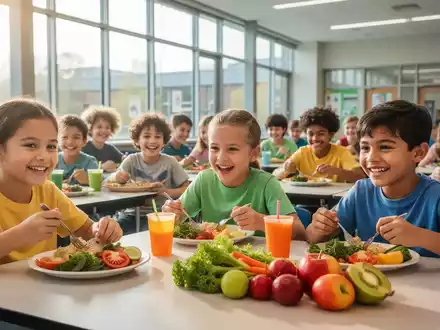 Schulessen: Bundestag debattiert kostenloses Mittagessen für 15 Millionen Kinder - Foto: über boerse-global.de