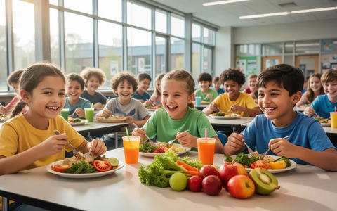 Schulessen: Bundestag debattiert kostenloses Mittagessen für 15 Millionen Kinder - Foto: über boerse-global.de