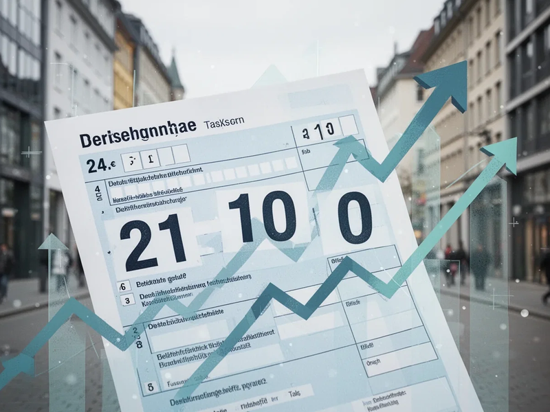 Steuersystem 21-10-0: Mehrwertsteuer-Reform bringt 16 Mrd. Euro - Foto: über boerse-global.de