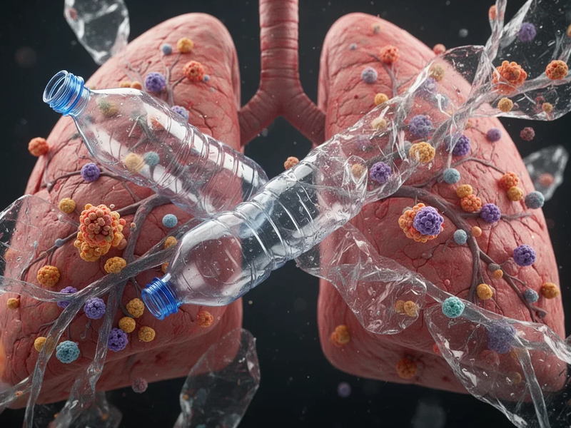 Mikroplastik in der Lunge: Partikel bleiben 14 Tage und verstärken Allergien - Foto: über boerse-global.de