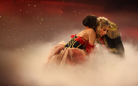 Anna-Carina Woitschack hat «Let's Dance» gewonnen. - Foto: Rolf Vennenbernd/dpa