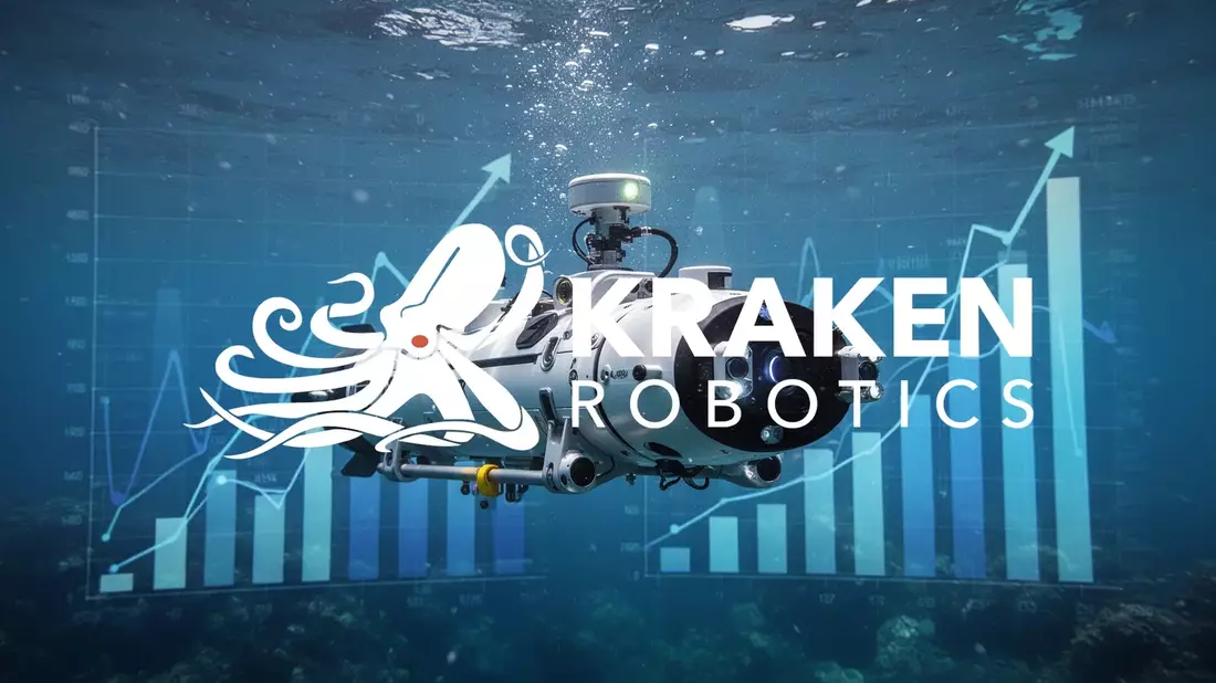 Kraken Robotics Aktie: 35% Umsatzwachstum, Nettoverlust 3,3 Mio - Bild: über boerse-global.de