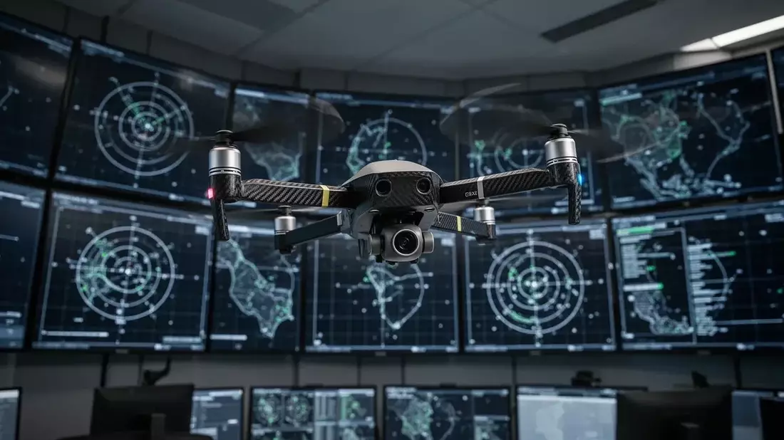 DroneShield Shareholders Rebuke Pay Policy as Revenue Soars 276% and World Cup Security Deal Takes Shape Illustration mit AI erstellt übermittelt durch boerse-global.de