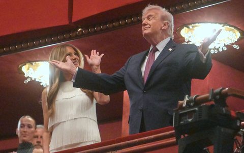 Trump im Kennedy Center (Archivbild).  - Foto: Rod Lamkey/AP/dpa