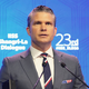 Beim Shangri-La-Dialog warnte Hegseth vor einer Vorherrschaft Chinas. - Foto: Achmad Ibrahim/AP/dpa