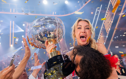 Anna-Carina Woitschack hat «Let's Dance» gewonnen. - Foto: Rolf Vennenbernd/dpa