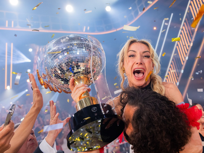 Anna-Carina Woitschack hat «Let's Dance» gewonnen. - Foto: Rolf Vennenbernd/dpa