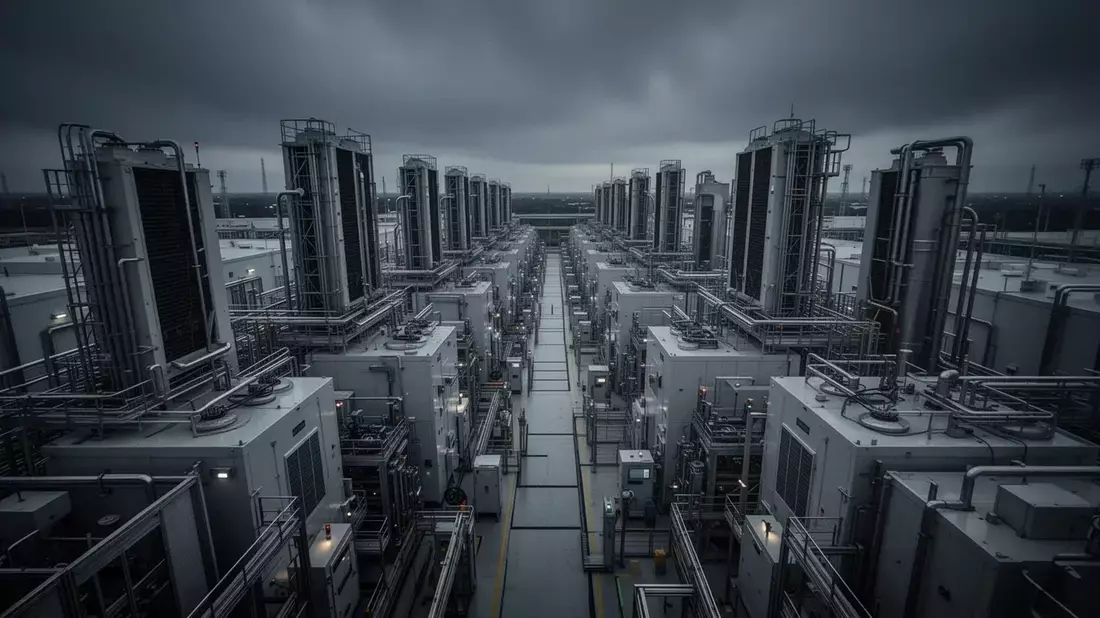 SK Hynix’s iHBM Cooling Tech and Anthropic Alliance Create a Dual Moat Against Mounting Competition Illustration mit AI erstellt übermittelt durch boerse-global.de