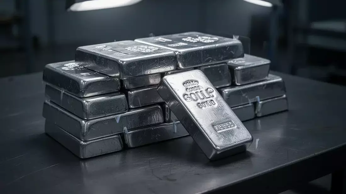 La plata se debate entre la tregua iraní y la línea de los 76 dólares Illustration mit AI erstellt übermittelt durch boerse-global.de