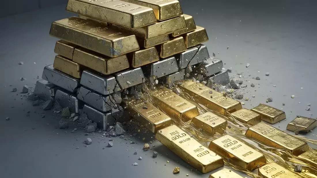 Oro: la demanda oficial y el margen de la CME se enfrentan a la inflación y el petróleo Illustration mit AI erstellt übermittelt durch boerse-global.de