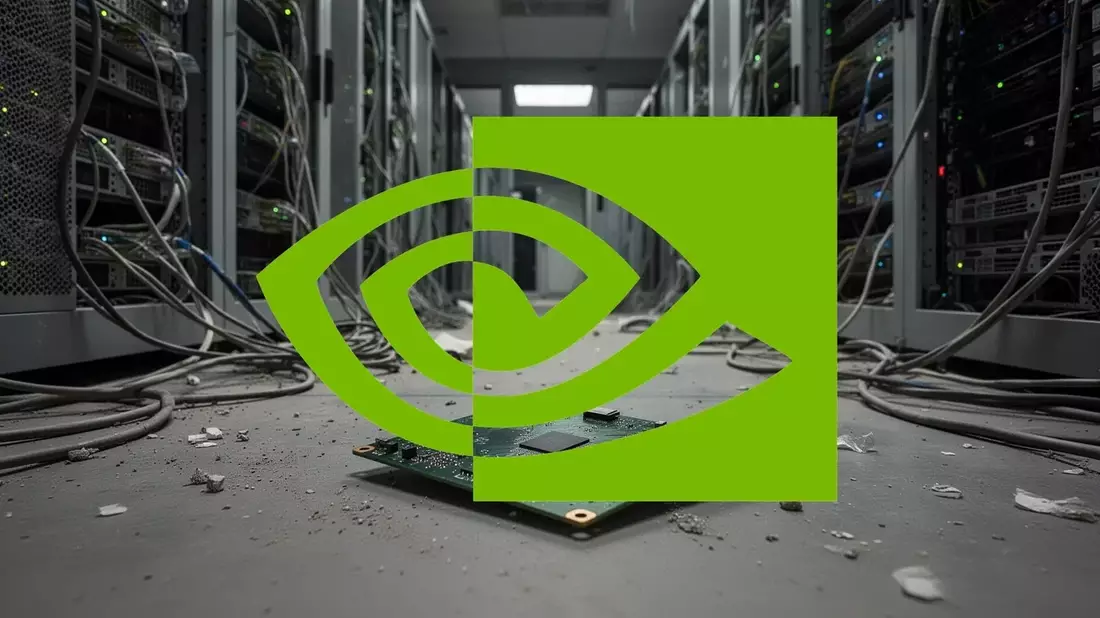 Nvidia: el pulso entre los 81.600 millones de récord y una semana de incertidumbre Illustration mit AI erstellt übermittelt durch boerse-global.de