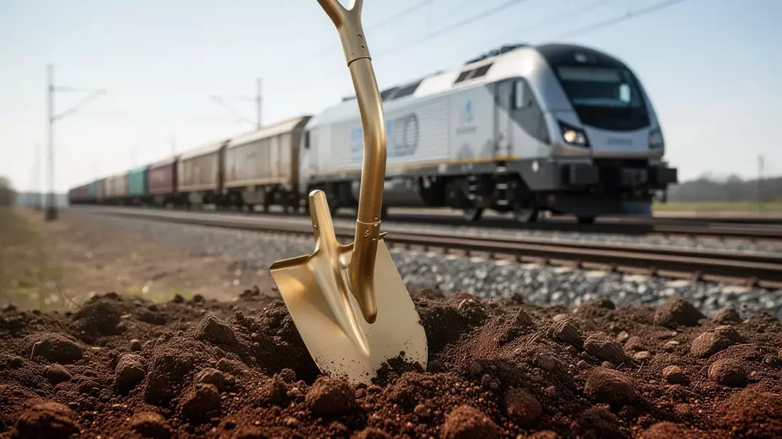 Rheintalbahn-Ausbau: Spatenstich für 11-km-Gütergleis bei Teningen - Bild: über boerse-global.de