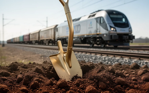 Rheintalbahn-Ausbau: Spatenstich für 11-km-Gütergleis bei Teningen - Foto: über boerse-global.de