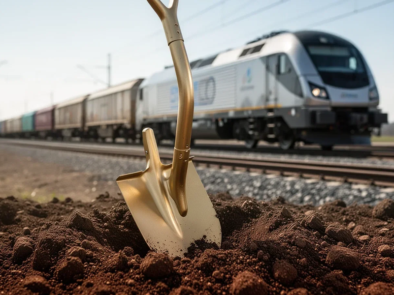 Rheintalbahn-Ausbau: Spatenstich für 11-km-Gütergleis bei Teningen - Foto: über boerse-global.de