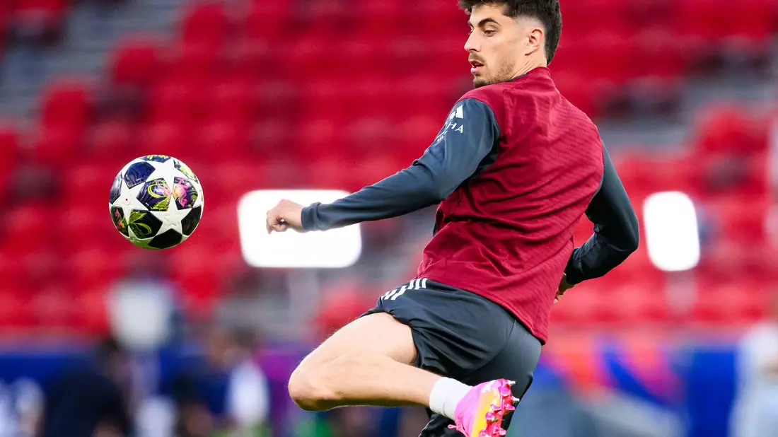 Kai Havertz hofft auf seinen zweiten Champions-League-Titel.  - Bild: Tom Weller/dpa
