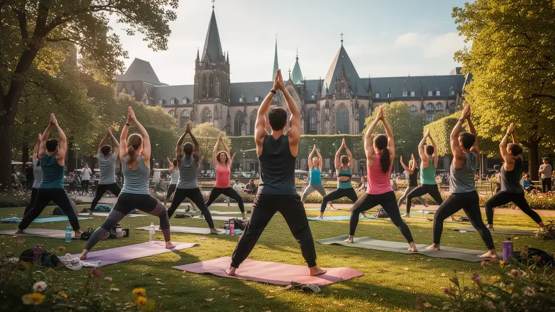 Outdoor-Yoga 2026: 63 kostenlose Kurse pro Woche in Köln - Bild: über boerse-global.de