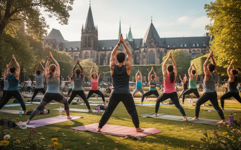 Outdoor-Yoga 2026: 63 kostenlose Kurse pro Woche in Köln - Foto: über boerse-global.de