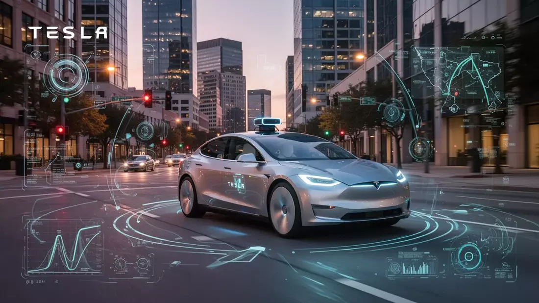 Tesla-Robotaxi in Texas: 42 Model Y starten kommerziellen Dienst - Bild: über boerse-global.de