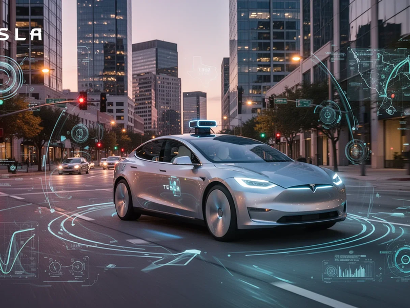 Tesla-Robotaxi in Texas: 42 Model Y starten kommerziellen Dienst - Foto: über boerse-global.de