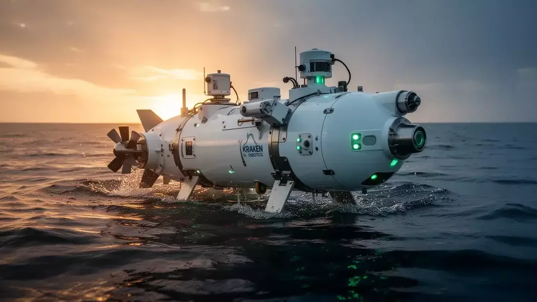 Kraken Robotics Stock Wobbles on Mixed Q1: Cash Pile Swells, Margins Contract Illustration mit AI erstellt übermittelt durch boerse-global.de