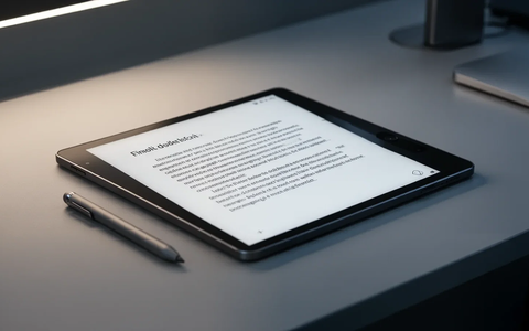 E-Paper-Tablets: Neue Chips bringen KI-Funktionen ohne Cloud - Foto: über boerse-global.de