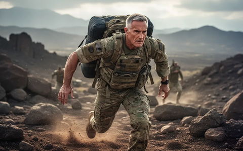 Militärisches Training: Gewichttragen stärkt Knochen ab 40 Jahren - Foto: über boerse-global.de