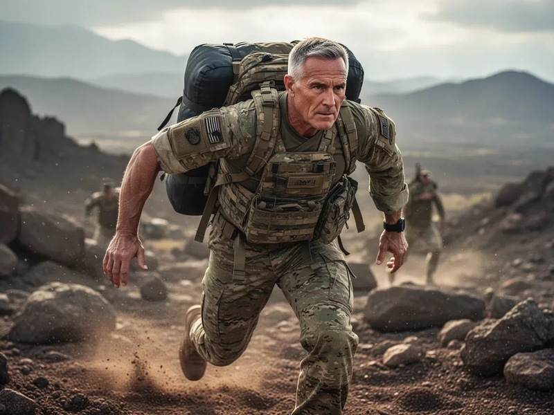 Militärisches Training: Gewichttragen stärkt Knochen ab 40 Jahren - Foto: über boerse-global.de